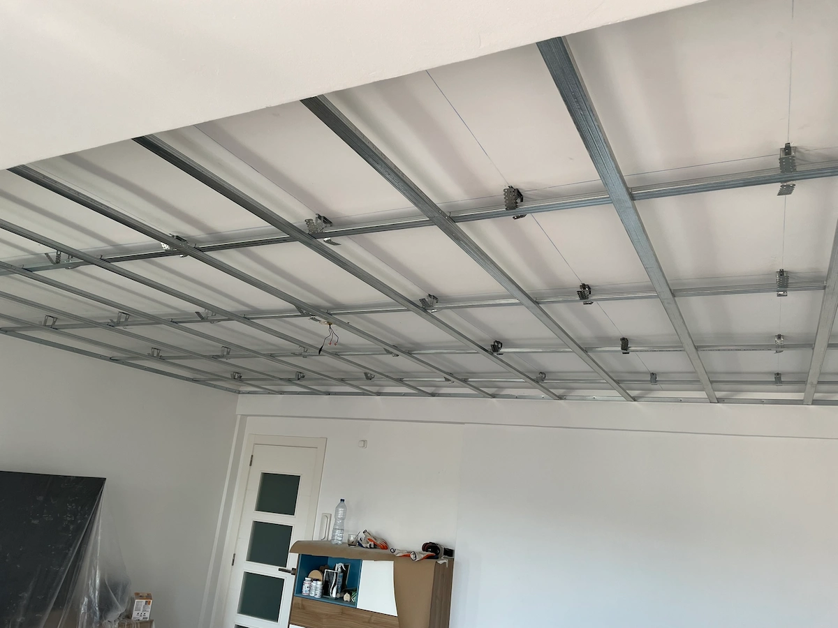 Estructura falso techo pladur Valencia